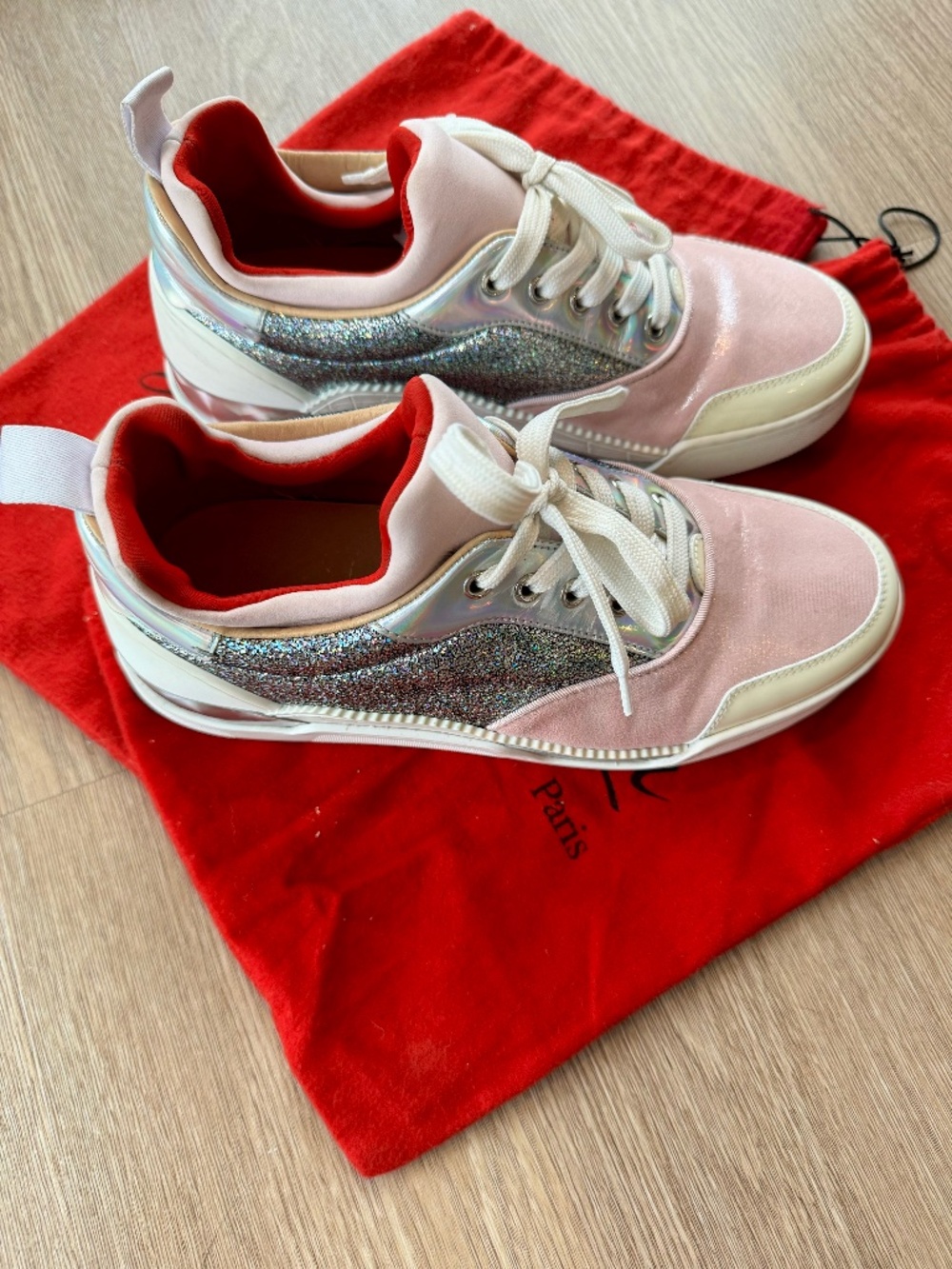 CHRISTIAN LOUBOUTIN Leather Sneakers